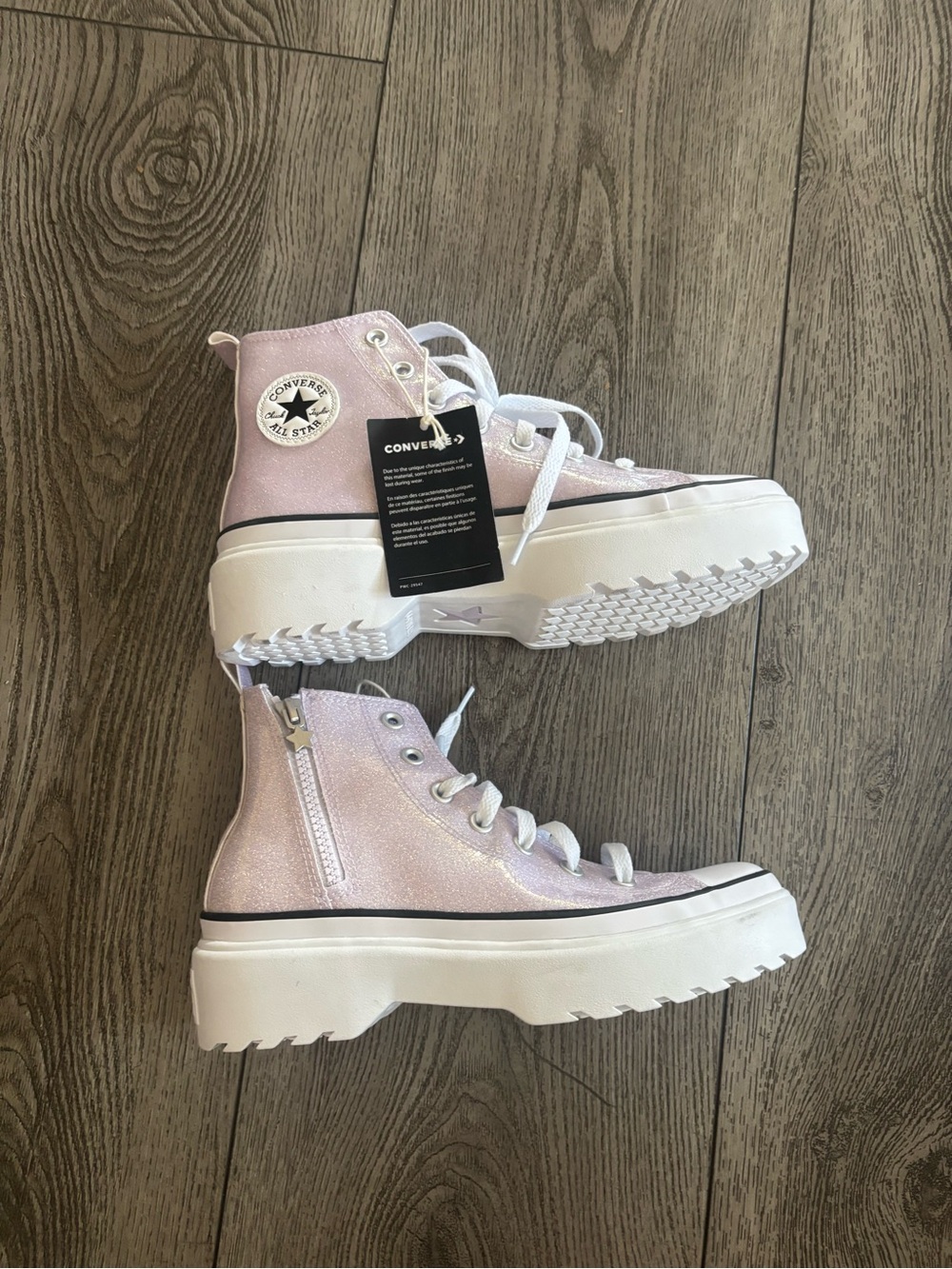 Converse Kids Glitter de los High-Top Sneakers